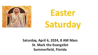 Easter Saturday April 6 2024 [upl. by Cormick]