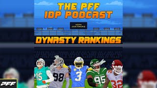 2024 IDP Dynasty Rankings  PFF Fantasy Pod [upl. by Notlrac]