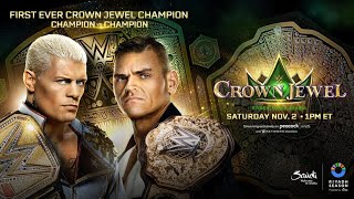 Crown Jewels War Cody Rhodes Vs Gunther Champion Vs Champion Match 2024  Explained Hindi [upl. by Maupin78]