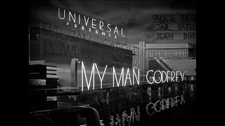 1936 91 My Man Godfrey William Powell Carole Lombard Alice Brady Gail Patrick FULL MOVIE [upl. by Auqinu885]