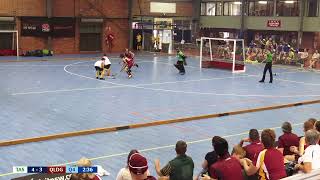 SF3 TAS v QLD Gold B  U15 Indoor Hockey Championship 2020 [upl. by Niwde]