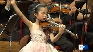 Natsuho Murata：Il Piccolo Violino Magico 2018 Mendelssohn：Violin Concerto Excerpts from News [upl. by Akiemat803]