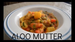 Easy amp Simple Aloo Mutter Recipe  Vinitas 5Star Kitchen [upl. by Ennaitsirhc]