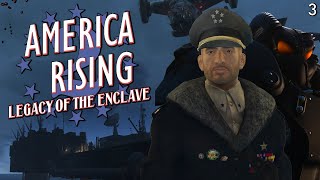 America Rising 2  Restarting The Oil Rig  Part 3  Fallout 4 Mods [upl. by Morrison813]