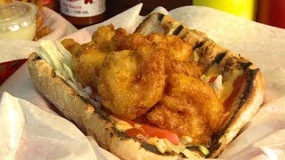 Chicagos Best Shrimp Poboy and Fish Taco Big amp Littles [upl. by Ordep186]