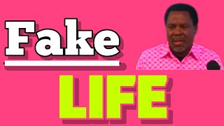 99 of us is living Artificial Life🙆  Prophet TB Joshua tbjoshua emmanueltv scoan [upl. by Eille]