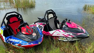 SeaDoo Spark Jet Kart  SPARK EVO  WONT FLIP [upl. by Nerok]