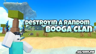 Destroying a Random Booga Clan   BOOGA BOOGA REBORN [upl. by Clippard]