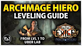 PoE 324 Leveling Guide for Archmage Hierophant Ball Lightning [upl. by Jenkins558]