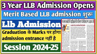 llb admission 2024  law college admission 2024  CCSU llb admission 2024 3 year llb admission ccs [upl. by Aonehc776]