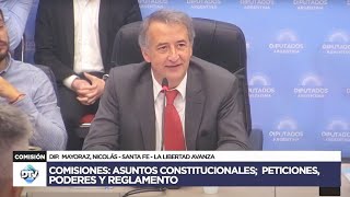 COMISIÓN COMPLETA CONJUNTA  30 de octubre 2024  RÉGIMEN LEGAL DE LOS DNU  Diputados Argentina [upl. by Huda]