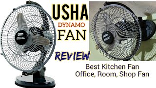 USHA Fan Review  Best Kitchen Fan Office Fan Room Fan Shop Fan  USHA DYNAMO FAN [upl. by Ahtelahs]