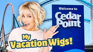 VACATION VLOG  WIGS on ROLLER COASTERS  DID it STAY ON  AFTER CARE  WIGSTIPSPHOTOSVLOG [upl. by Cairns]