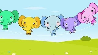 Un Éléphant qui se balançait  Comptine pour enfants [upl. by Elvira]