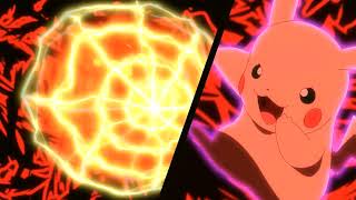 Pikachu usa electrotela para ayudar a Heatran  Pokemon Las crónicas de Arceus [upl. by Zelde]