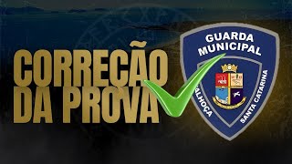 GUARDA MUNICIPAL PALHOÇASC  CORREÇÃO DA PROVA E ANÁLISE DE RECURSOS  GMPALHOÇA [upl. by Rexanna]