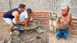 LEÔNCIO E O PEDREIRO PEGARAM PILILIU DE JEITO NA OBRA 🤣  PILILIU DA RESENHA [upl. by Enaywd651]