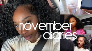 november diaries chit chat grwm shopping food car karaoke more [upl. by Gnagflow]