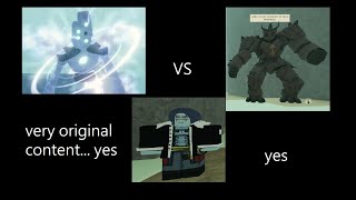 Deepwoken Star Knight vs Golem Constructs vs Authority Captain [upl. by Tekla505]