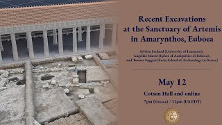 Recent Excavations at the Sanctuary of Artemis in Amarynthos Euboea [upl. by Hollenbeck91]