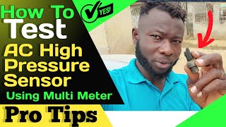 How To Test Ac Pressure Switch Using Multi Meter  Ac Presure Switch Test [upl. by Voe905]