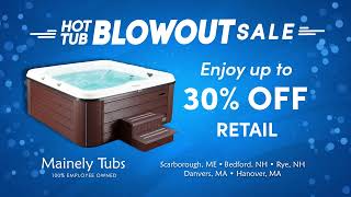 Hot Tub Blowout Sale [upl. by Dymphia]