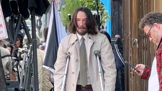 Keanu Reeves Injured on John Wick Set What Happened [upl. by Arual199]