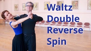 Waltz Intermediate Routine with Fallaway and Double Reverse Spin [upl. by Nylireg]