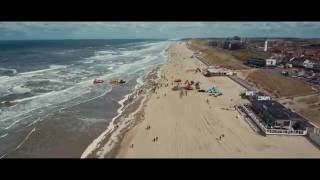 Egmond aan Zee  DJI Phantom 4  4K [upl. by Illehs]