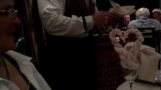 Carnival Splendor Golden Pearl Dining Tour [upl. by Dorca60]