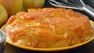 Tarta de Manzana en Sartén 🍎 ¡100 SIN HORNO ✅ [upl. by Lleze]