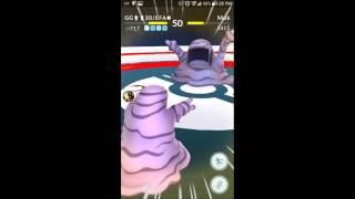 Pokemon GO Grimer vs Muk [upl. by Selrahcnhoj]