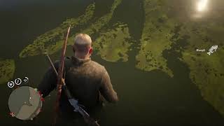 Copy of RDR2 online free roam chill fishing session to earn that elusive rdr2 dollarooni [upl. by Rawden106]