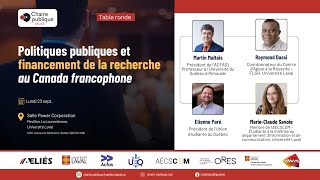 Politique publique et financement de la recherche  Partie 2 [upl. by Alyhs]