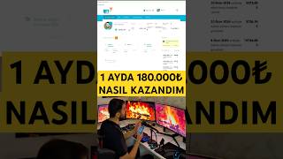 180000₺ PARA NASIL KAZANDIM  internetten para kazanma  para kazanma [upl. by Andie]