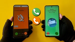 Color inversion Nubia V60FaceToCall VS Itel P55 Orange phone dialer incomingcalls [upl. by Arvonio657]