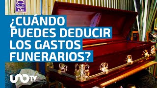 ¿En qué casos aplica Se pueden deducir de impuestos los gastos funerarios y herencias [upl. by Oliric952]