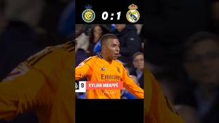 Mbappe showed cristiano  Al nassr vs Real madrid Imaginary shorts football youtube [upl. by Nireves]