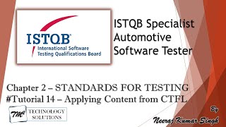 ISTQB Automotive Tester  225 Application of Content from CTFL in the Context of ISO 26262 [upl. by Merrel]