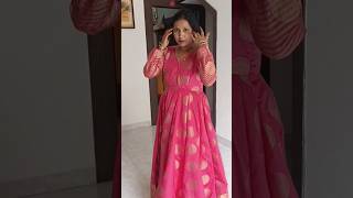 reuse old saree to make beautiful dress ♥️♥️shortvideo navratrispecial [upl. by Iramaj]