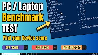 How to Run Computer Performance Benchmark Test  GPU CPU RAM Test [upl. by Dion492]