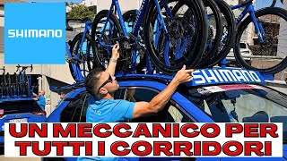 24H con lASSISTENZA NEUTRA durante un GRANDE GIRO a TAPPE  Da EX PRO a MECCANICO SHIMANO [upl. by Thurstan]