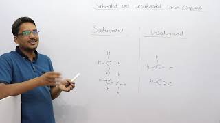 saturated and unsaturated carbon compound class 10 chapter 4 carbon and its compound  part 12 [upl. by Eram]