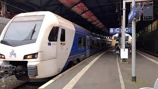 Aachen Hbf BE departure ARRIVA RE18 with destination Heerlen NL 30102024 [upl. by Younger]