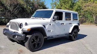 SOLD  USED 2022 JEEP WRANGLER UNLIMITED SAHARA ALTITUDE 4X4 at Five Star CJDR Mazda USED PW [upl. by Otrevlig194]