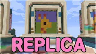 Minecraft RÉPLICA QUEM É A MELHOR DAS MENINAS [upl. by Klute]