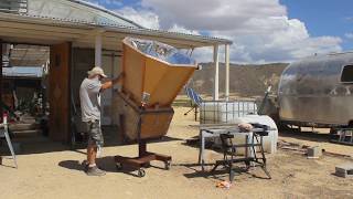 solar oven chicken [upl. by Lucinda]