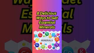 NutrientPacked Foods Top 8 Essential Mineral Powerhouses essentialminerals minerals shorts [upl. by Lynnea]