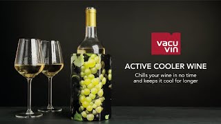 Vacu Vin  Active Cooler Wine Grapes  Chills your wine in no time and keeps it cool for longer [upl. by Vedis]