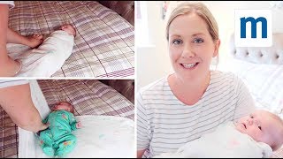 How to swaddle a newborn  Fairy Non Bio [upl. by Derag]